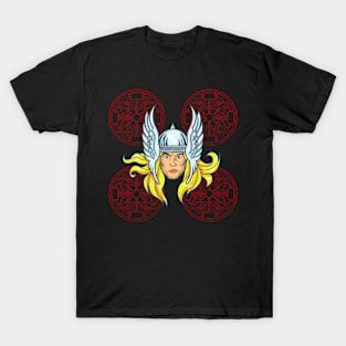 Norse God Of Thunder Superhero Gift For Superhero Fans T-Shirt